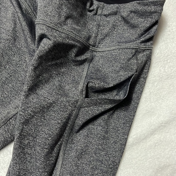 Grey and black Lululemon Capris - Picture 8 of 10
